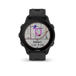 Garmin | Forerunner 955 Solar Smartwatch - Black -Sportswear Sale Shop 010 02638 20 Garmin Forerunner955Solar map