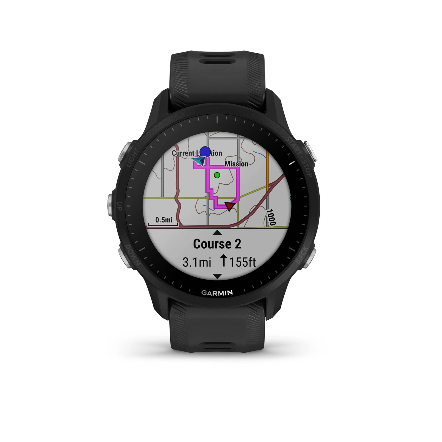 Garmin | Forerunner 955 Smartwatch - Black 8 Garmin | Forerunner 955 Smartwatch - Black - Image 8