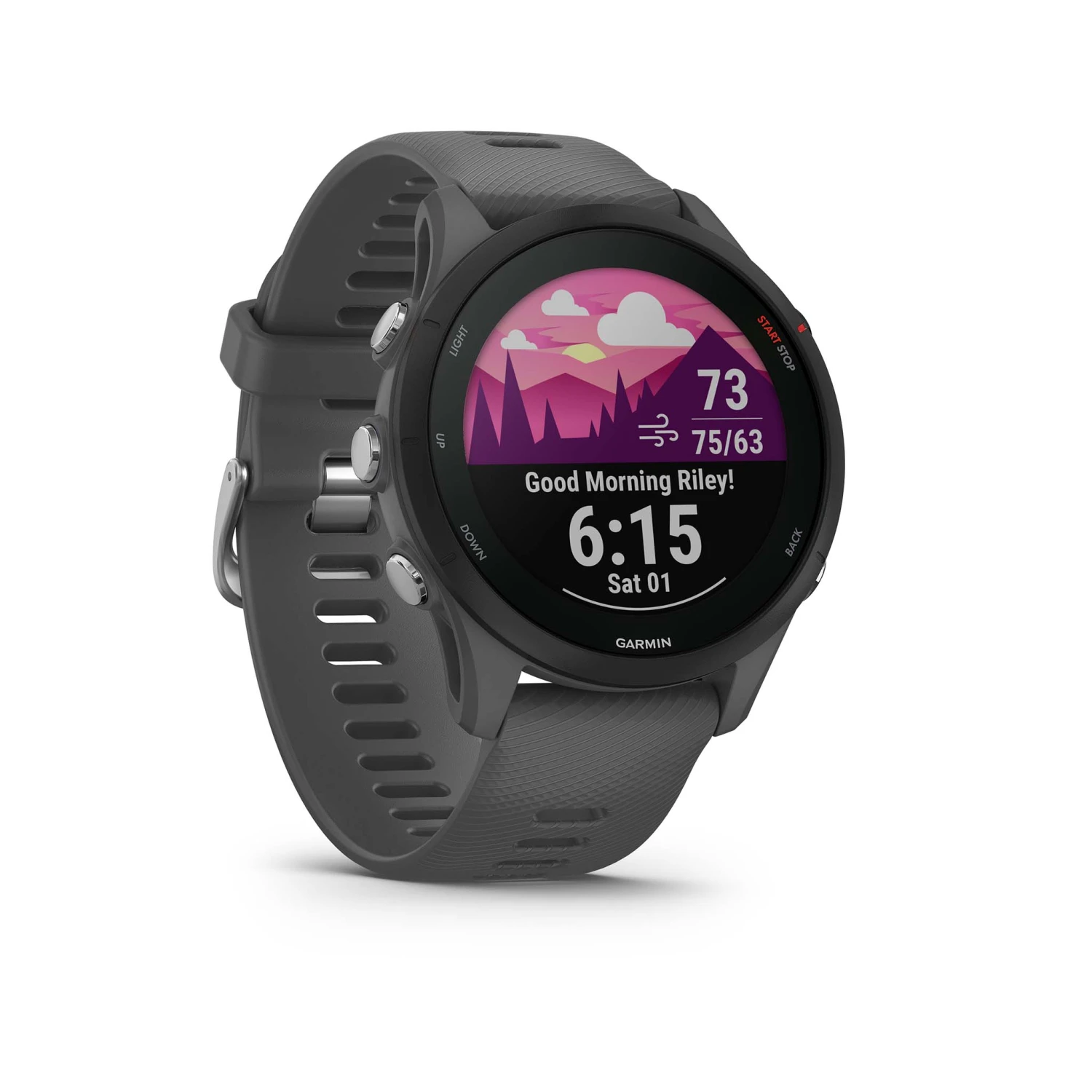 Garmin | Forerunner 255 Smartwatch - Slate Grey 6 Garmin | Forerunner 255 Smartwatch - Slate Grey - Image 6