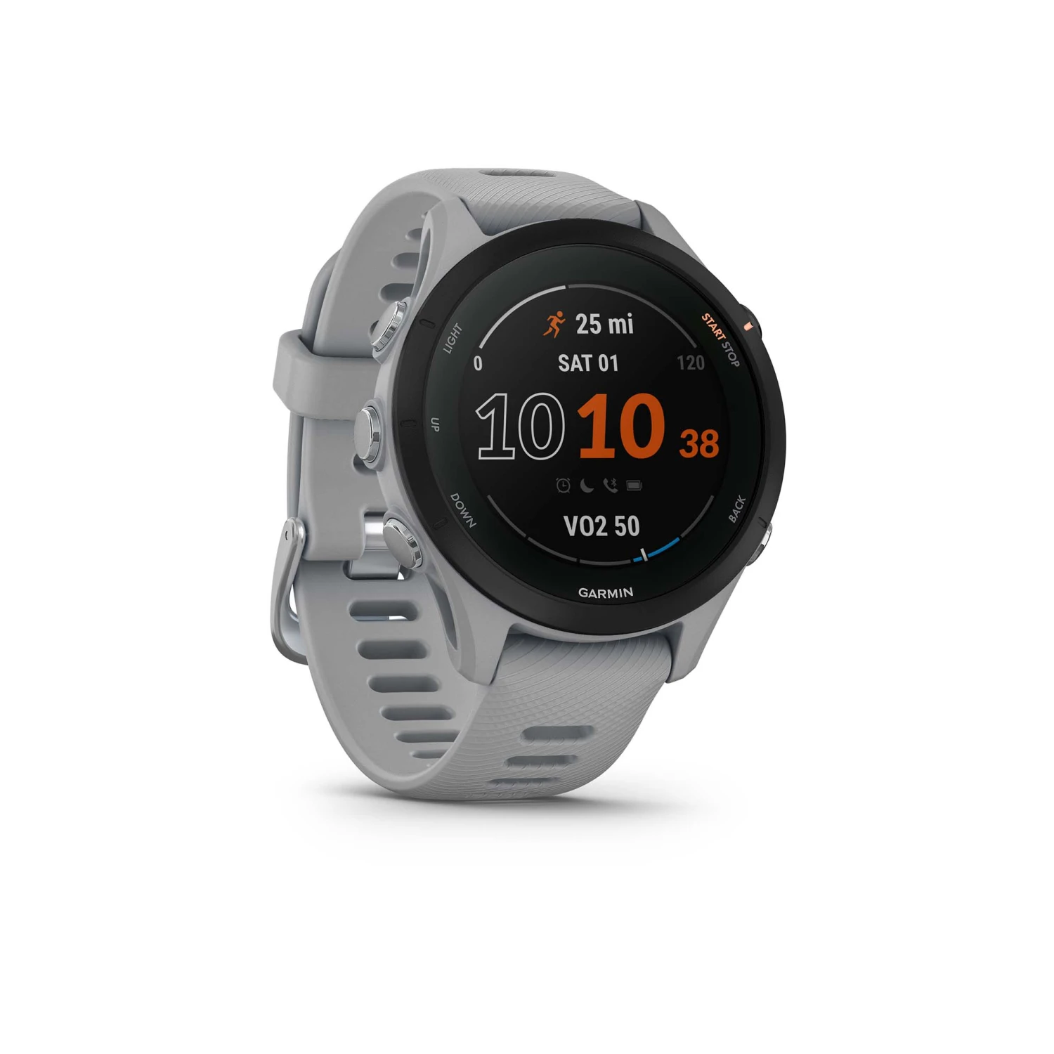 Garmin | Forerunner 255S Smartwatch - Powder Grey 1 Garmin | Forerunner 255S Smartwatch - Powder Grey