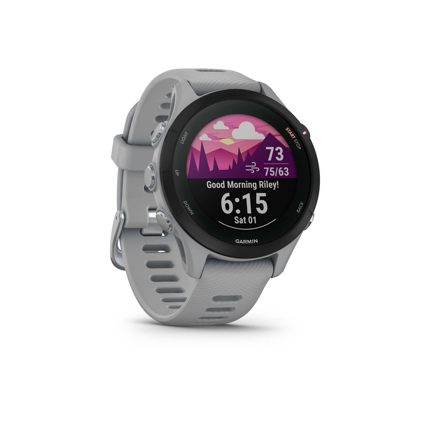 Garmin | Forerunner 255S Smartwatch - Powder Grey 5 Garmin | Forerunner 255S Smartwatch - Powder Grey - Image 5