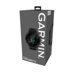Garmin | Forerunner 55 Running Watch - Black -Sportswear Sale Shop 0100256200 garmin forerunner55 package
