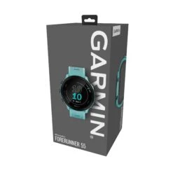 Garmin | Forerunner 55 Running Watch - Aqua -Sportswear Sale Shop 0100256202 garmin forerunner55 package