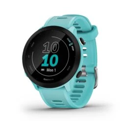 Garmin | Forerunner 55 Running Watch - Aqua -Sportswear Sale Shop 0100256202 garmin forerunner55 time