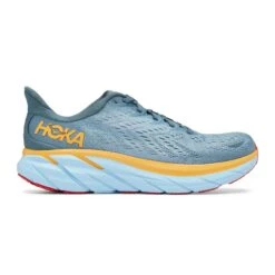 Hoka One One Hoka | Men's Clifton 8 Wide Running Shoes - Goblin Blue