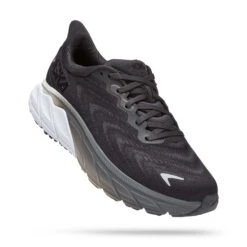 Hoka One One Hoka | Women's Arahi 6 Running Shoes - Black -Sportswear Sale Shop 1123195BWHT F hoka arahi6 front