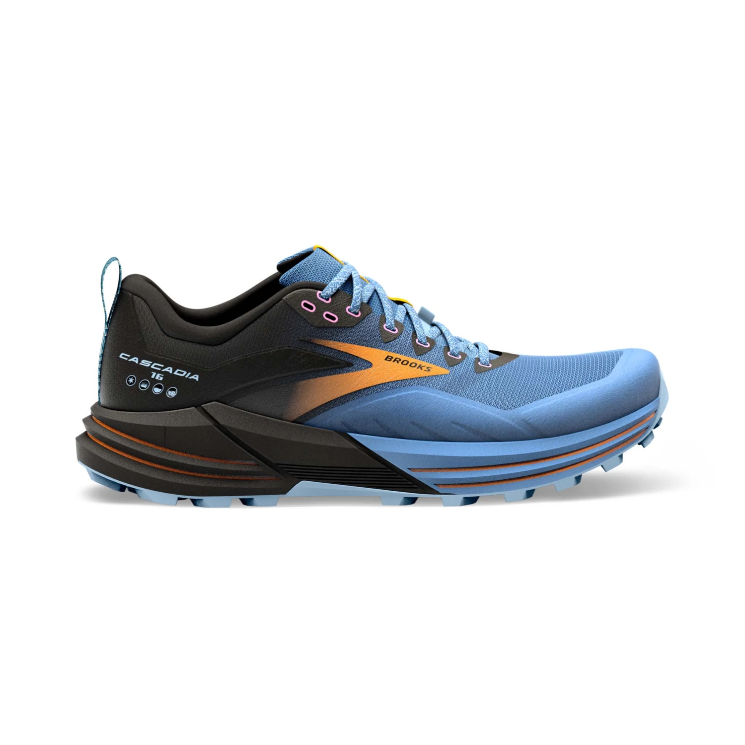 Brooks | Women's Cascadia 16 Running Shoes - Blue 1 Brooks | Women's Cascadia 16 Running Shoes - Blue