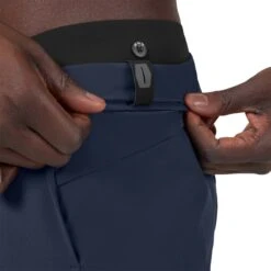 On | Men's Hybrid Shorts - Navy -Sportswear Sale Shop 185.00304 M On HybridShorts detail