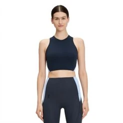 On | Women's Movement Crop - Navy 7 On | Women's Movement Crop - Navy -Sportswear Sale Shop 1WD10110900 W On MovementCrop front2