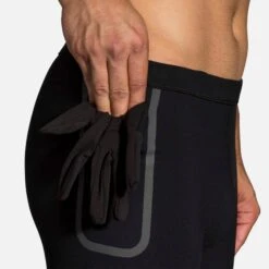 Brooks | Men's Momentum Thermal Tight 10 Brooks | Men's Momentum Thermal Tight -Sportswear Sale Shop 211359001 M brooks momthermtight sidepocket