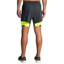 Brooks | Men's Run Visible 5" 2-in-1 Short -Sportswear Sale Shop 211405044 M Brooks RunVisible52 in 1Short back