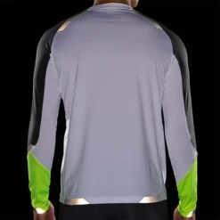 Brooks | Men's Run Visible Long Sleeve -Sportswear Sale Shop 211408134 M Brooks RunVisibleLongSleeve backdark