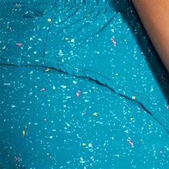 Brooks | Women's Chaser 5" 2-in-1 Short - Lagoon Speckle Print -Sportswear Sale Shop 221464486 W Brooks Chaser52 in 1Short detail