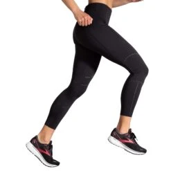Brooks | Women's Method 7/8 Tight - Black -Sportswear Sale Shop 22152400W Brooks 78Tight onbody