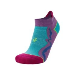 Balega | Women's Enduro No Show Running Socks - Bright Lilac -Sportswear Sale Shop 7491 0660 W Balega enduronoshow front