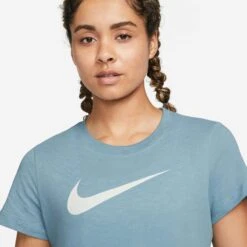 Nike | Women's Dry Tee DFC Crew -Sportswear Sale Shop AQ3212 495 W Nike DryTeeDFCCrew frontclose