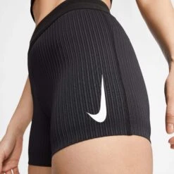Nike | Women's Dri-FIT ADV Tight Running Shorts - Black 8 Nike | Women's Dri-FIT ADV Tight Running Shorts - Black -Sportswear Sale Shop CJ2367 010 W Nike DFADVTightShort side