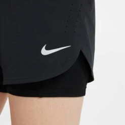 Nike | Women's Eclipse 2in1 Short -Sportswear Sale Shop CZ9570 010 W Nike Eclipse2in1Short logo