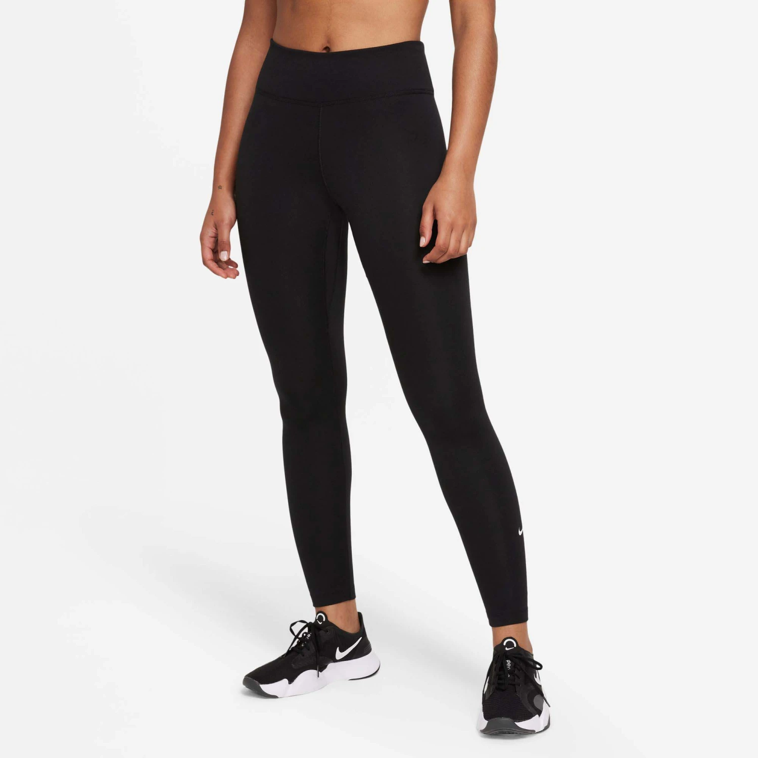 Nike | Women's One Therma-Fit MR Tight - Black 1 Nike | Women's One Therma-Fit MR Tight - Black
