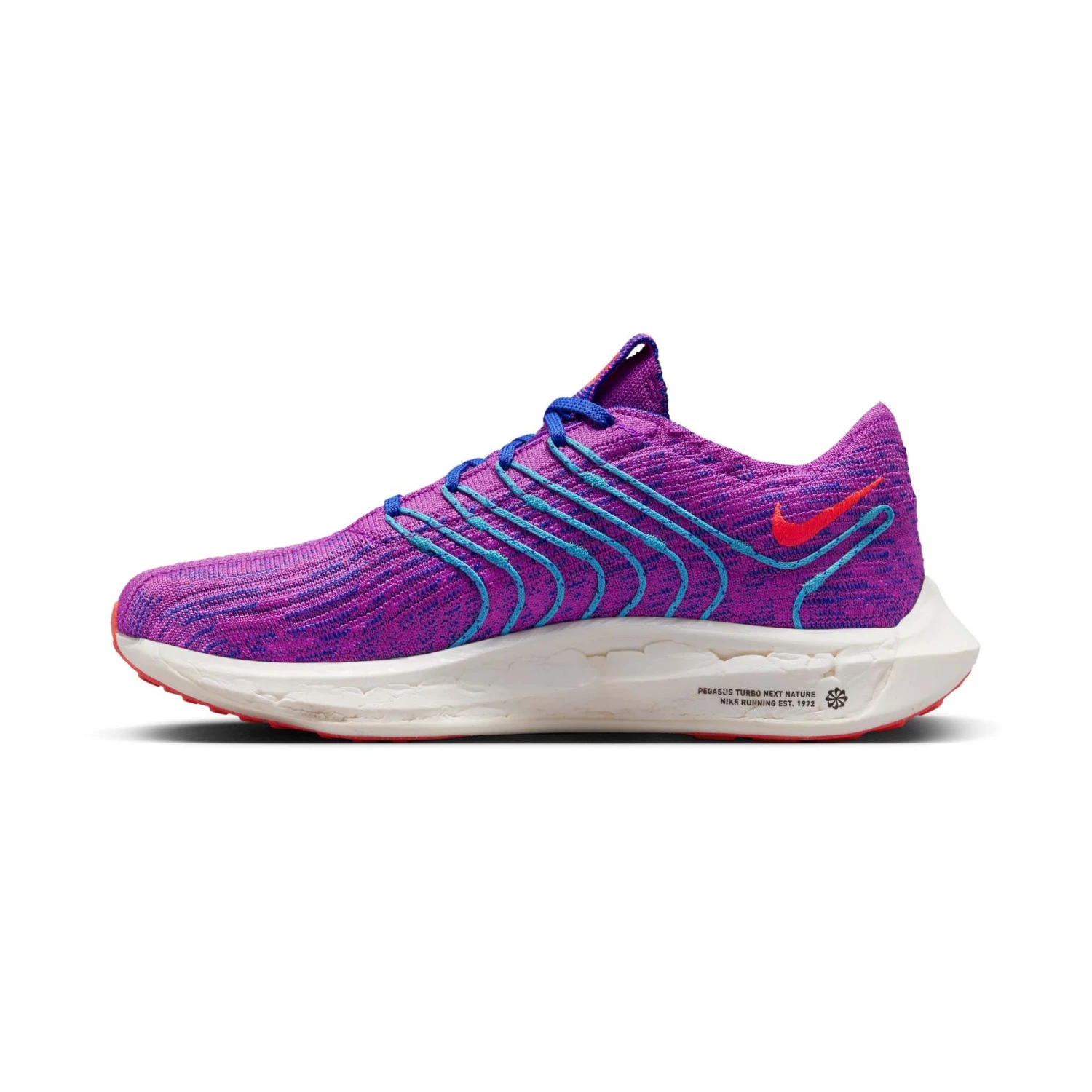 Nike | Women's Pegasus Turbo Flyknit Next Nature Running Shoes - Fuschia Dream 2 Nike | Women's Pegasus Turbo Flyknit Next Nature Running Shoes - Fuschia Dream - Image 2