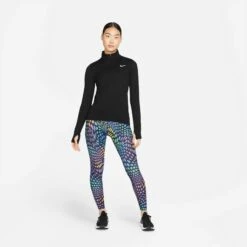 Nike | Women's DF Run Division MR Tight -Sportswear Sale Shop DM7555 010 W Nike DFRunDivisionMRTight fullbodyfront