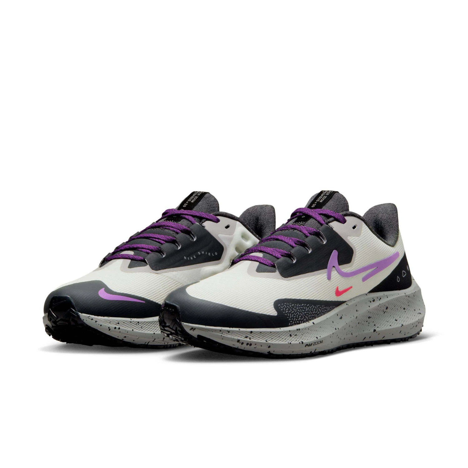 Nike | Women's Air Zoom Pegasus 39 Shield Running Shoes - Light Bone 2 Nike | Women's Air Zoom Pegasus 39 Shield Running Shoes - Light Bone - Image 2
