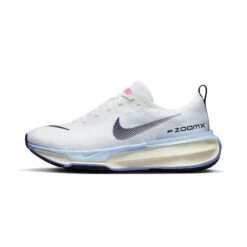 Nike | Men's ZoomX Invincible Run Flyknit 3 Running Shoes - White -Sportswear Sale Shop DR2615 100 M Nike ZoomXInvincibleRunFlyknit3 side