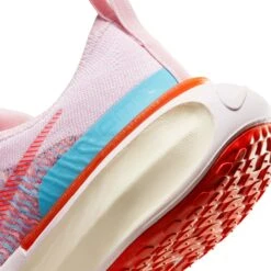 Nike | Women's ZoomX Invincible Run Flyknit 3 Running Shoes - Pink Foam -Sportswear Sale Shop DR2660 600 W Nike ZoomXInvincibleRunFlyknit3 heel