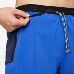 Nike | Men's Trail Second Sunrise 5" Brief-Lined Trail Shorts - Hyper Royal -Sportswear Sale Shop DV9311 405 M Nike DFTrailShort5Inch detail2
