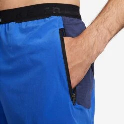 Nike | Men's Trail Second Sunrise 5" Brief-Lined Trail Shorts - Hyper Royal -Sportswear Sale Shop DV9311 405 M Nike DFTrailShort5Inch pocket
