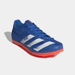 Adidas | Junior-Unisex Allroundstar Running Spikes - Glory Blue -Sportswear Sale Shop EG1207 J adidas allroundjspike front