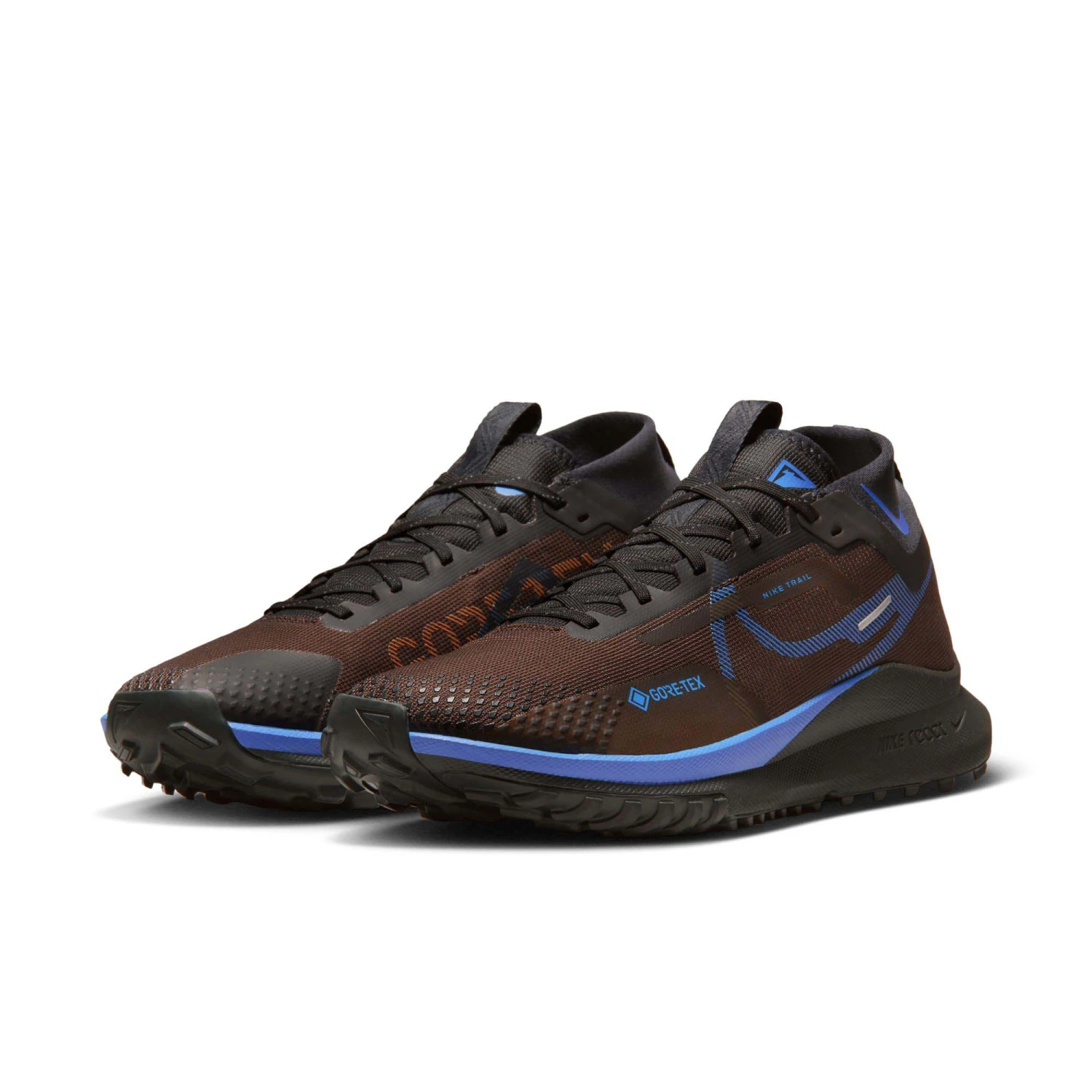 Nike Men's React Pegasus Trail 4 GORE-TEX Running Shoes - Velvet Brown 2 Nike Men's React Pegasus Trail 4 GORE-TEX Running Shoes - Velvet Brown - Image 2