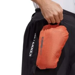 Adidas | Men's Terrex Agravic 2.5L Rain.RDY Jacket - Semi Impact Orange -Sportswear Sale Shop HS9544 m adidas TerrexAgravic2.5LRain.RDYJacket packed