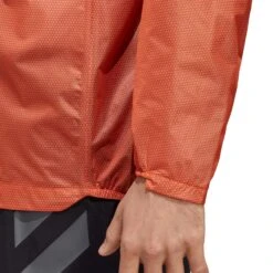 Adidas | Men's Terrex Agravic 2.5L Rain.RDY Jacket - Semi Impact Orange -Sportswear Sale Shop HS9544 m adidas TerrexAgravic2.5LRain.RDYJacket selve