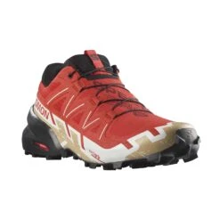 Salomon | Men's Speedcross 6 Running Shoes - Fiery Red -Sportswear Sale Shop L41738200 M Salomon Speedcross6 frontside