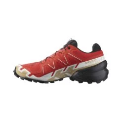 Salomon | Men's Speedcross 6 Running Shoes - Fiery Red -Sportswear Sale Shop L41738200 M Salomon Speedcross6 side2