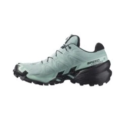 Salomon | Women's Speedcross 6 GTX Running Shoes - Aquifer 8 Salomon | Women's Speedcross 6 GTX Running Shoes - Aquifer -Sportswear Sale Shop L41743500 W Salomon Speedcross6GTX side2