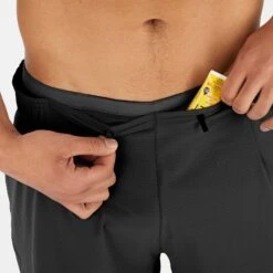 Salomon | Men's Sense Aero 5'' Shorts - Deep Black -Sportswear Sale Shop LC1870000 M Salomon SenseAero5 gelpocket