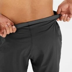 Salomon | Men's Sense Aero 5'' Shorts - Deep Black -Sportswear Sale Shop LC1870000 M Salomon SenseAero5 waist