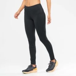 Salomon | Women's Cross Run 28'' Tights - Deep Black -Sportswear Sale Shop LC1893400 W Salomon CrossRun28Tight frontonbody