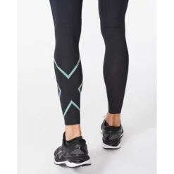 2XU | Men's Light Speed Compression Tights -Sportswear Sale Shop MA5305bblksgf M 2xu lightspeedcomptights lowerback