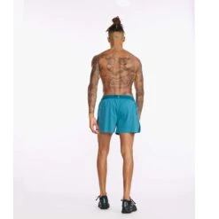 2XU | Men's Light Speed 5 Inch Short -Sportswear Sale Shop MR6675bOCSBRF M 2XU LightSpeed5InchShort backfullbody