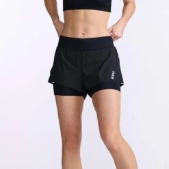 2XU | Women's Aero 2-in1 4 Inch Short