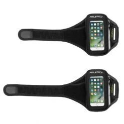 Fitletic | Unisex Forte Running Arm Band -Sportswear Sale Shop forte black sizes 3