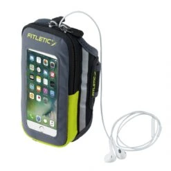 Fitletic | Unisex Forte Running Arm Band - Grey -Sportswear Sale Shop forte grey green headphone 2