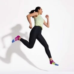 Feetures | Unisex Elite Light Cushion No Show Tab - Pulse Purple -Sportswear Sale Shop pulsepurple feetures2