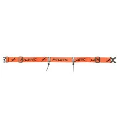 Fitletic | Unisex Race II Number Running Belt - Orange -Sportswear Sale Shop race ii number belt black neon orange dimensions 1
