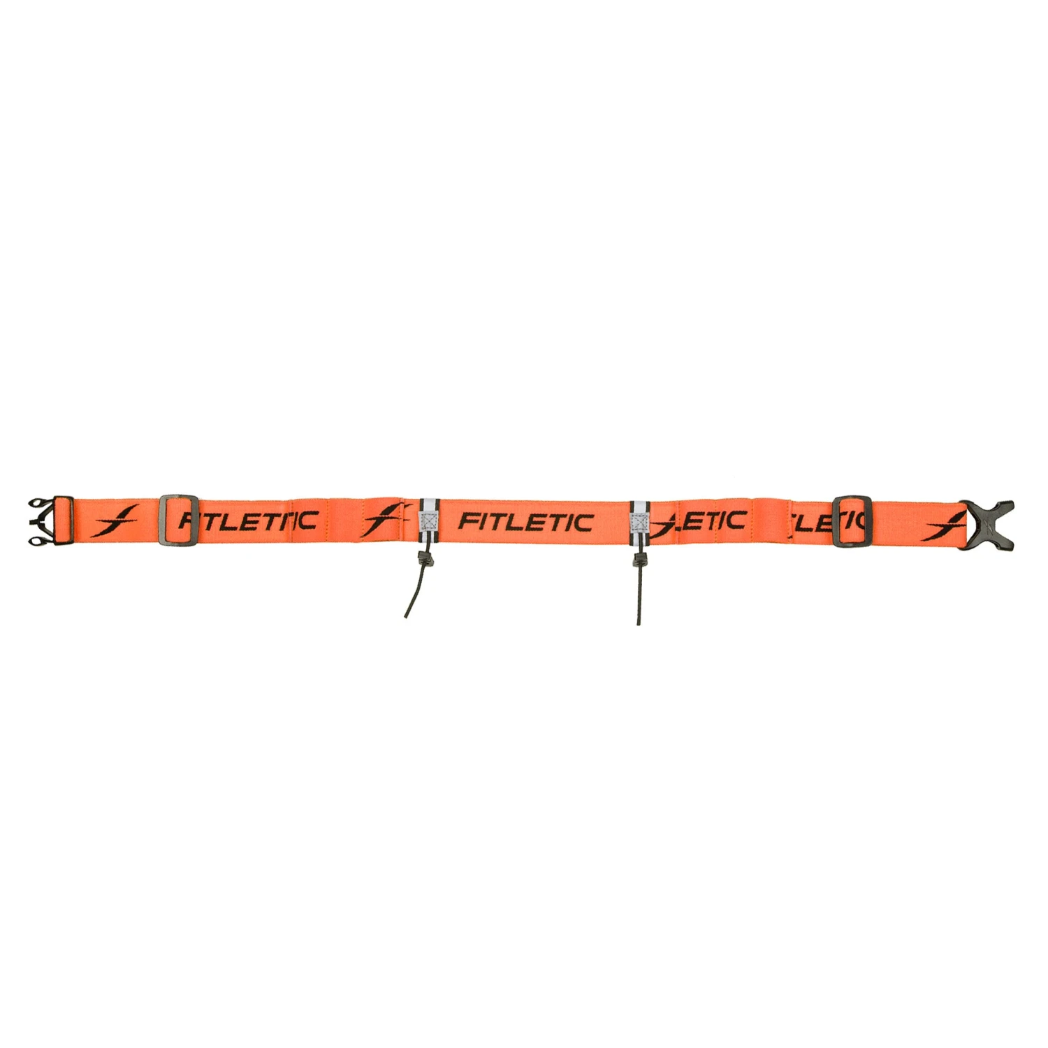 Fitletic | Unisex Race II Number Running Belt - Orange - Image 3